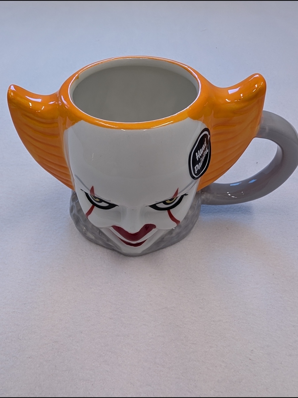 Hallmark Pennywise IT 3D Ceramic Coffee Mug Horror Clown Halloween Cup 16 oz